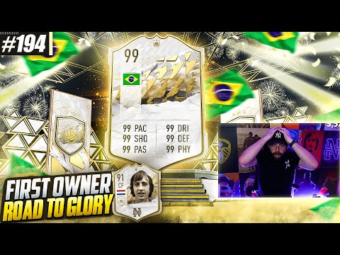 OMG!! INSANE BRAZILIAN ICON PACKED!!!  - First Owner RTG 194- FIFA 22