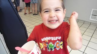 Ice Cream Superman Muscles!!