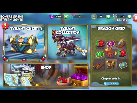 New tyrant event is here | Dragin grid event | Tyrant dragons | Dragon mania legends | Tyrant Chests