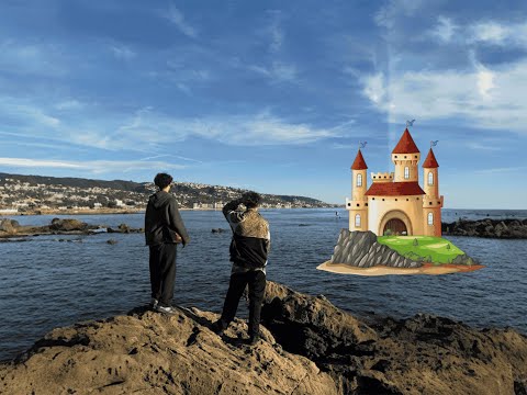 FIRST DAY BACK IN CALI! (HIDDEN BEACH CASTLE)