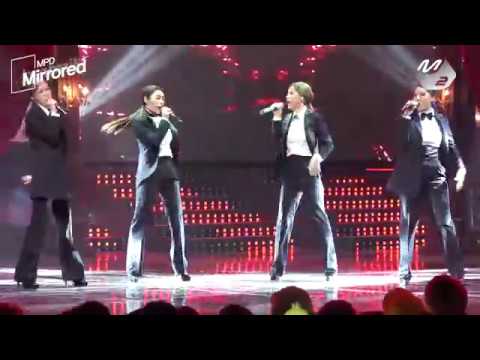 [Mirrored MPD직캠] 마마무 데칼코마니 거울모드 직캠(안무영상) Mamamoo Decalcomanie Choreography Fancam @엠카운트다운_161110