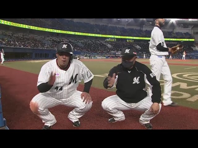 【1回裏】3ベースヒット!? かと思いきや... マリーンズ・井上の2ランホームラン!! 2020/11/9 M-F