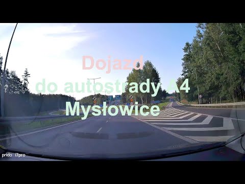 🇵🇱 Dojazd do autostrady A4. Mysłowice. Śląskie. Polska.
