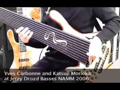 Bass Guitar Playing by Yves Carbonne and Katsuji Morioka