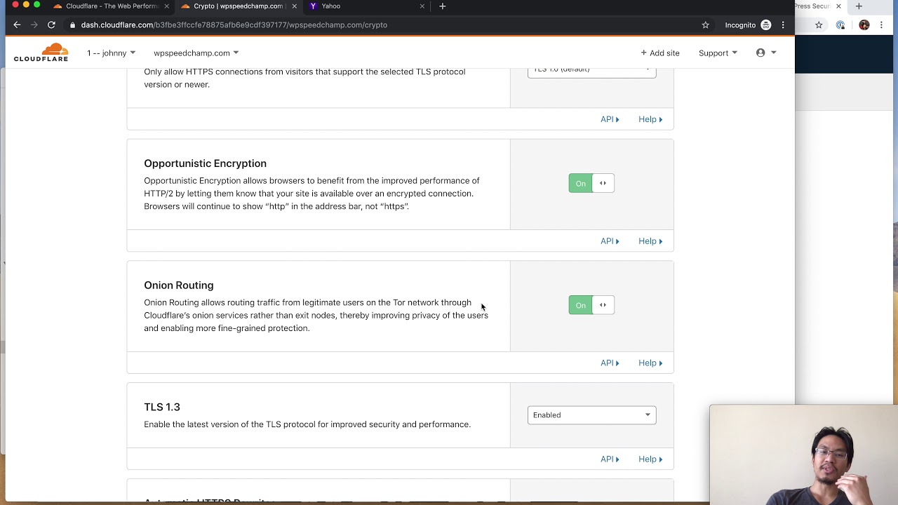 Cloudflare settings for WordPress - quick setup guide