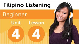Filipino Listening Practice - What Time is it Now in The Philippines
