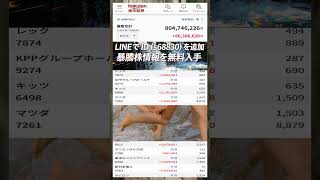 #NISA,#新NISA,#つみたてNISA,#iDeCo,#配当金,#配当利回り,#決算,#決算分析,#企業分析,#銘柄分析,#株予想,#株の買い方,#株の売り方
