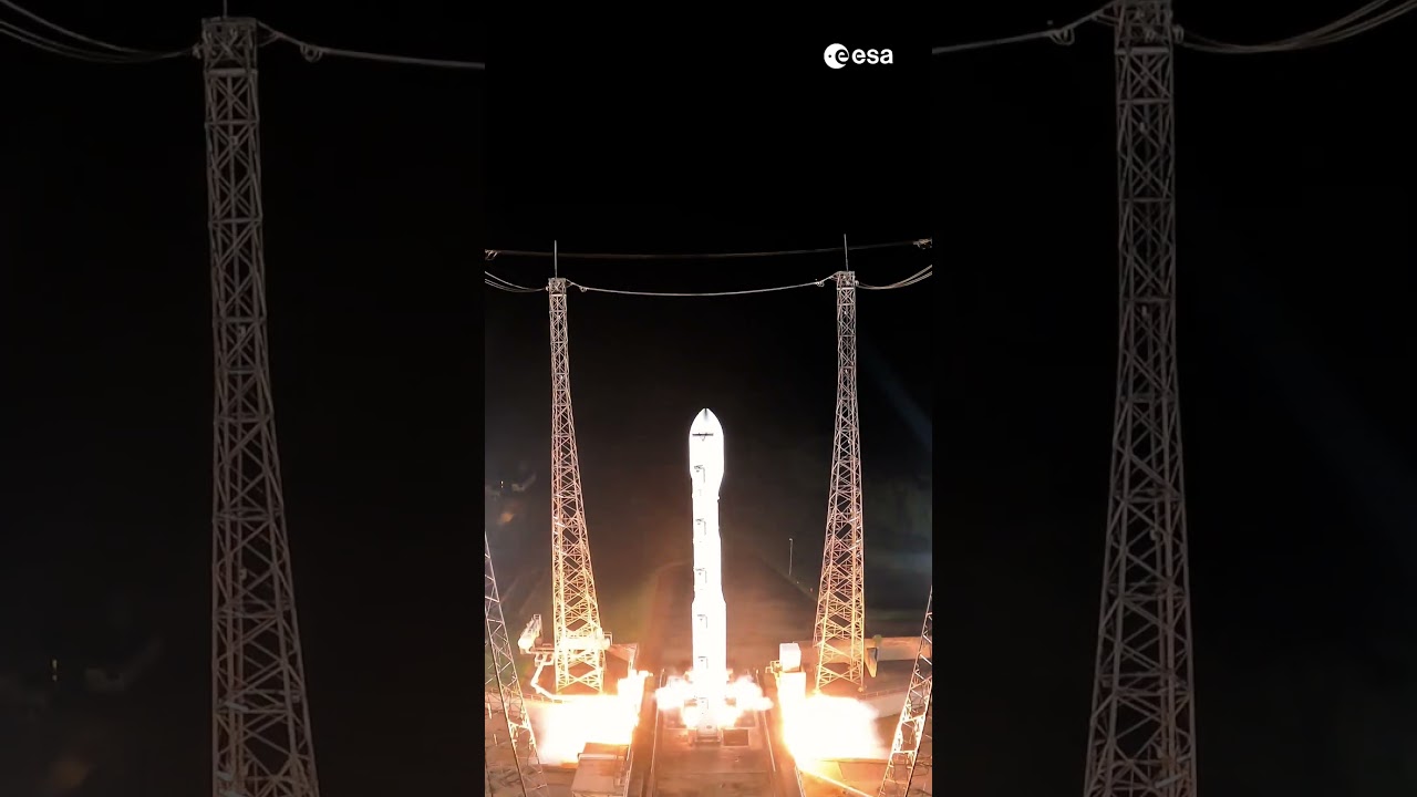 Relive the moment Vega-C launched our Smile mission into space on 19 May 🚀🔊