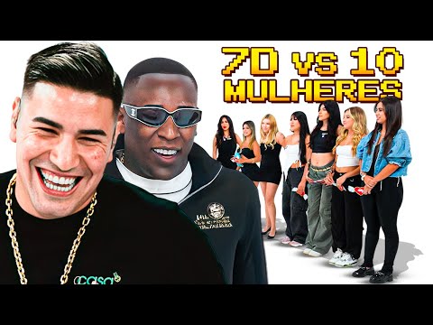 7D & NEGÃO ORIGINAL vs 10 MULHERES ft MAUMAU, CAIOX & THAIZOCA -  PODPAQUERA #9