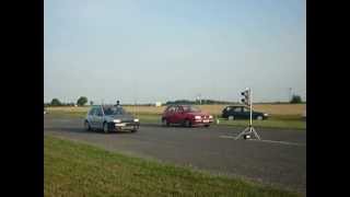 preview picture of video 'Race & Tuning Day 2012 VW Golf vs. VW Golf'