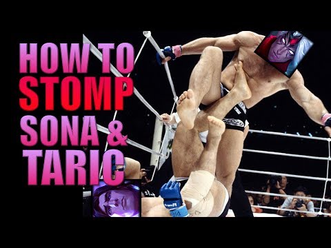 How To STOMP Sona & Taric Bot Lane