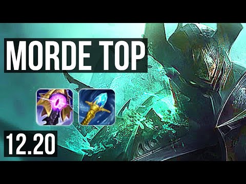 MORDEKAISER vs DARIUS (TOP) | 4/1/6, 300+ games | EUW Diamond | 12.20