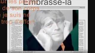 Pierre Bachelet -Embrasse la/ paroles lyrics