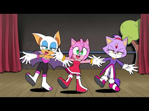Sonic girls dance Animation