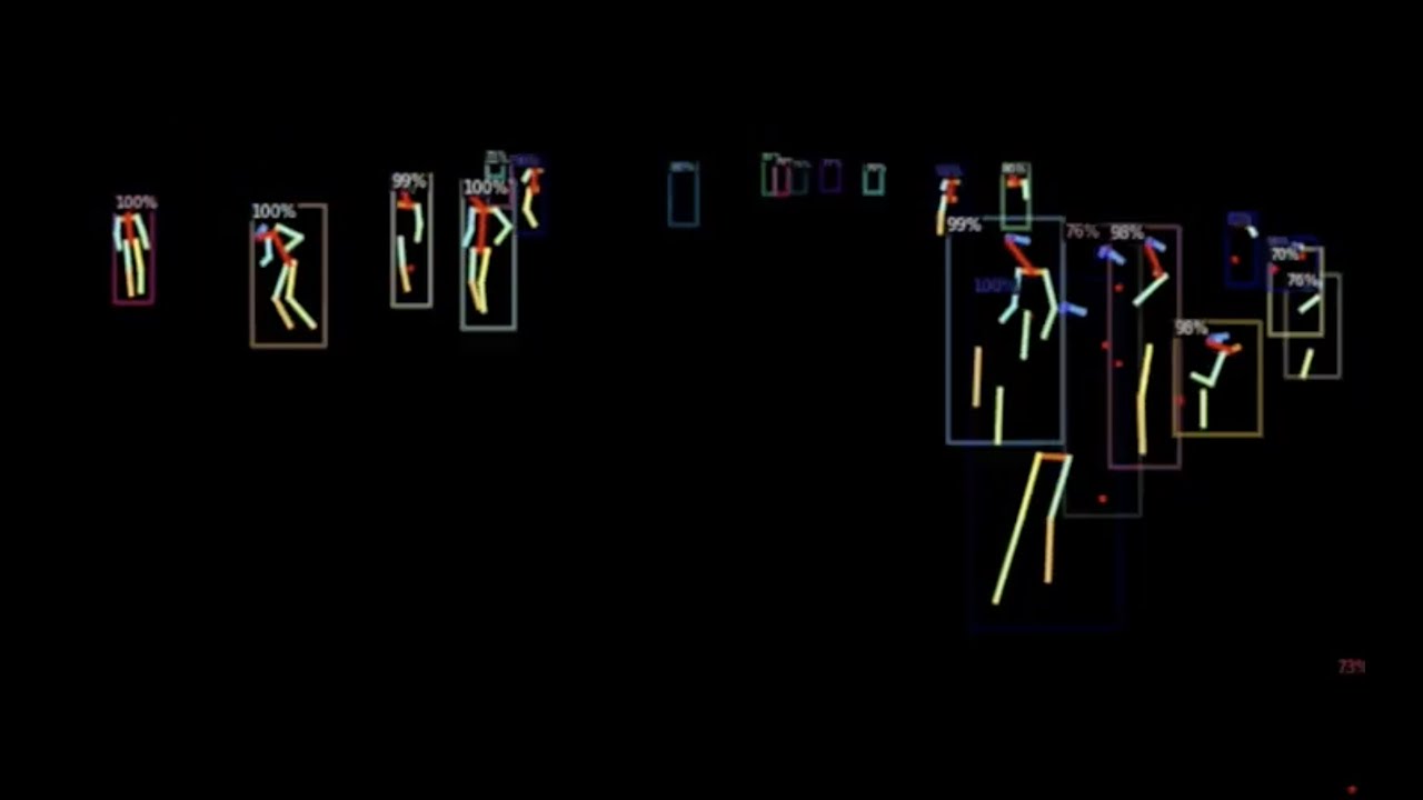 Human Pose Estimation demo  (Machine Learning)