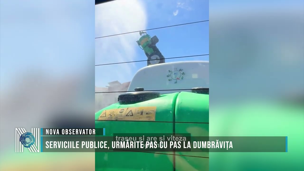 Serviciile publice, urmărite pas cu pas la Dumbrăvița