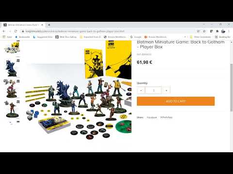 Intro to Batman Miniature Game Pt2: First Purchases