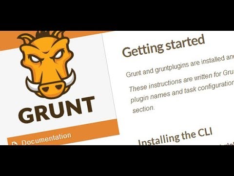 Install and work with Grunt