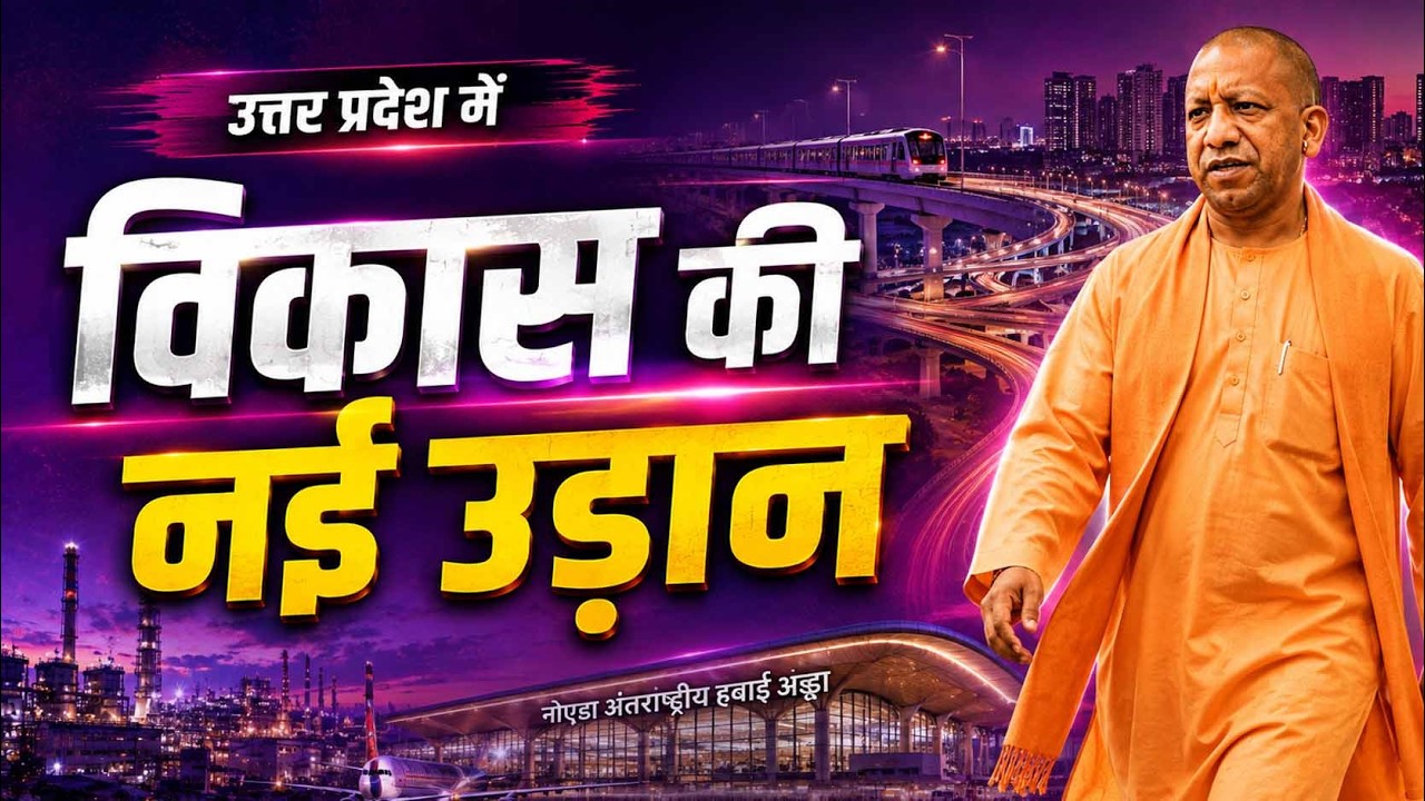 विकास की नई उड़ान, आधुनिक इंफ्रास्ट्रक्चर से कैसे बदली यूपी की तस्वीर Yogi Sankalp
