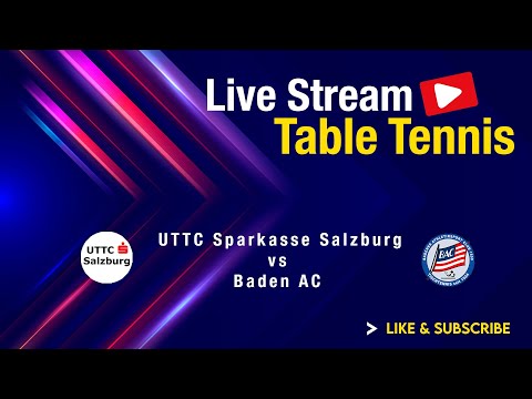 UTTC Sparkasse Salzburg vs Badener AC - Grunddurchgang 2025/2026