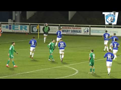 Skrót meczu I Wigry Suwałki 1:0 Olimpia Grudziądz