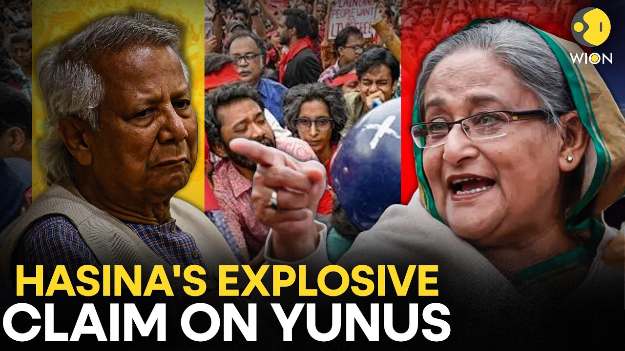 Sheikh Hasina: Ex-Bangladesh PM Says 2024 Protests Were 'Masterminded' | Slams Muhammad Yunus