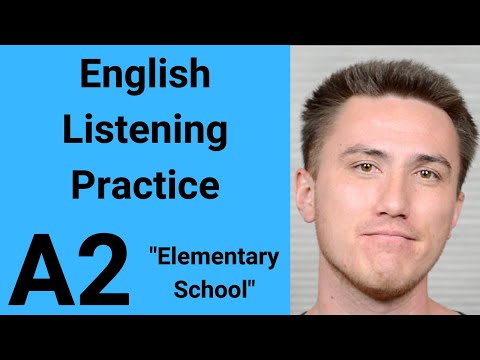 A2 English Listening Practice - Elementary School