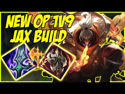 NEW SEASON 11 1V9 CARRY JAX BUILD THIS IS INSANE 100% BROKEN - league of legends