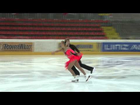 1 O. JAKUSHINA / A. GRISHINS (LAT) - ISU JGP Austria 2012 Junior Ice Dance Short Dance