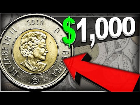 "HOLY GRAIL 2010 TOONIE" - Look for this Rare Error Coin in your Pocket Change!!