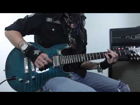 DBZ Dean Zelinsky Royale FM Double Cutaway SG Style Guitar image 9