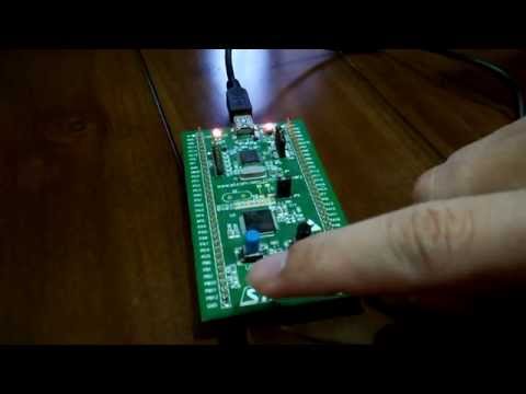 STM32F030 Discovery Example Application