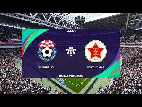 NK Široki Brijeg vs FK Velež Mostar (26/04/2023) MTEL PREMIJER LIGA BIH PES 2021