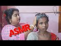 ASMR Facial Massage & Hair wash