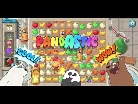 We Bare Bears Match3 Repairs Level 661 - No Boosters