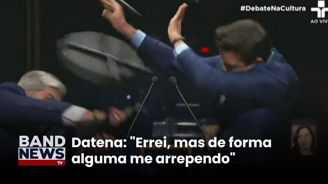 Datena e Marçal se envolve em confusão durante debate | BandNewsTV