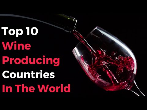 Top 10 Wine Producing Countries In The World | Which Country Produce The Most Wine in 2023?
