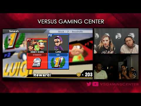 VS Weekly 5/10/18 - Winners R2 - St8ment (Diddy Kong) vs JarrodKB (Luigi) - Smash 4