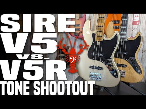 Sire V5 vs V5R - Does Fingerboard Wood Actually Matter? - LowEndLobster Tone Shootout