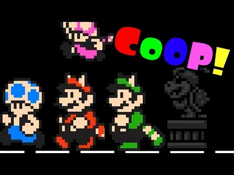 Super Mario Maker 2 🔧 Multiplayer Team Co-Op Online