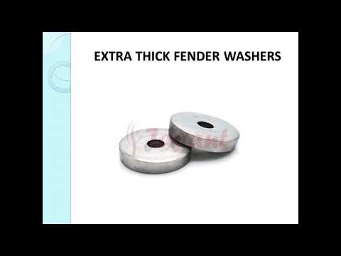 Extra Thick Fender Washer- Zinc Yellow,Sign Washer,Plated,Cadmium Coated Extra Thick Fender Washers
