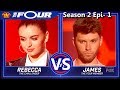 Rebecca Black vs James Graham “Torn” “A Song For You” & RESULTS The Four Season 2