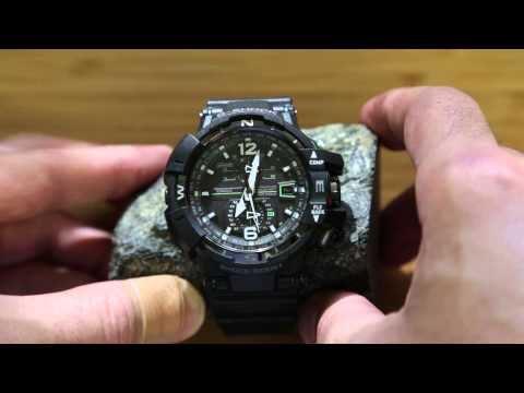 Casio G-Shock GW-A1100 demonstration