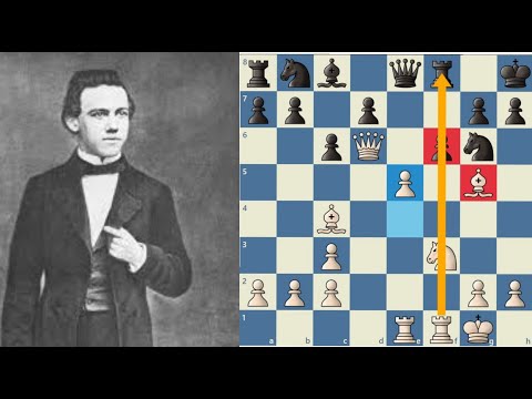 Paul morphy sacrifice his queen|chess sea.