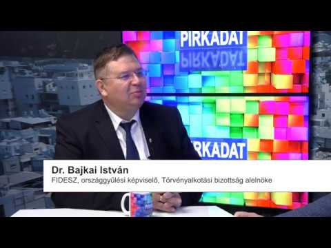 Dr. Bajkai István, a Fidesz országgyűlési képviselője a...