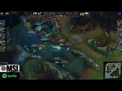 DOGGO TRIPLE KILL NA RNG - PSG x RNG | MSI 2021