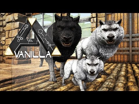 ARK Vanilla EP26 - Filhote de DireWolf, Aprenda o Sistema de Imprinting!