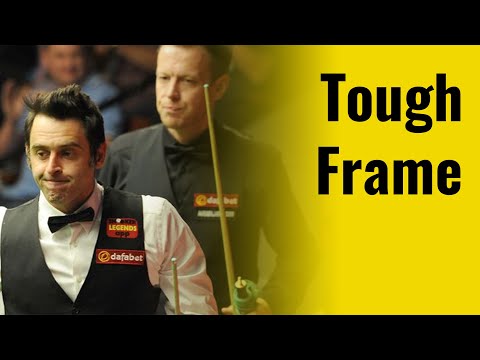 Late Match Tension! Ronnie O’Sullivan Works Through a Difficult Frame!