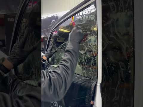 Window Tinting Lexus GX with 20% Premium Film #windowtint #tutorial #asmr #satisfying #asmrvideo