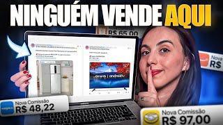 ESTRATÉGIA NOVA AFILIADOS: Venda Shopee, Amazon, Magalu , Meli Aonde Ninguém Vende #afiliadotwitter